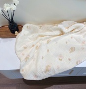 Khăn mặt muslin, khăn tắm muslin họa tiết xinh xắn cho bé giá rẻ
